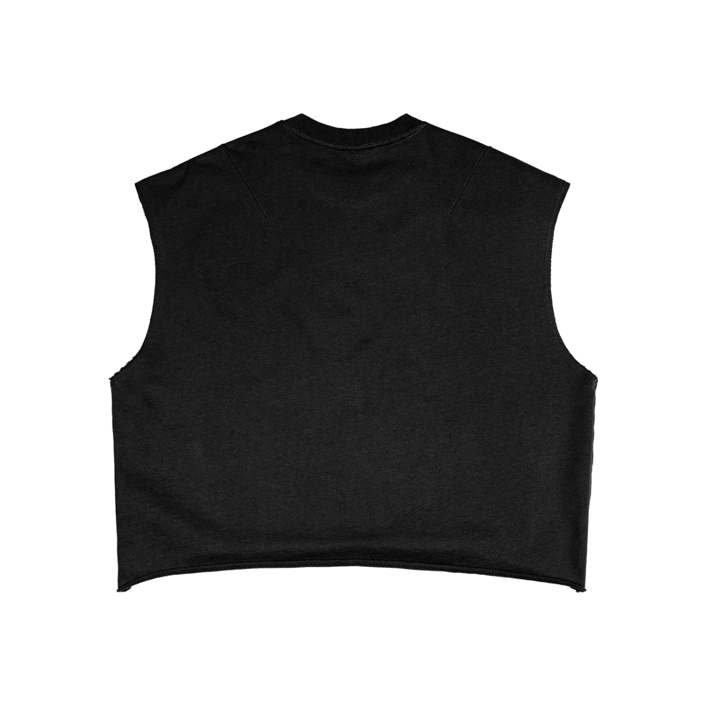 French Terry Boxy Tank Top (FRONT)