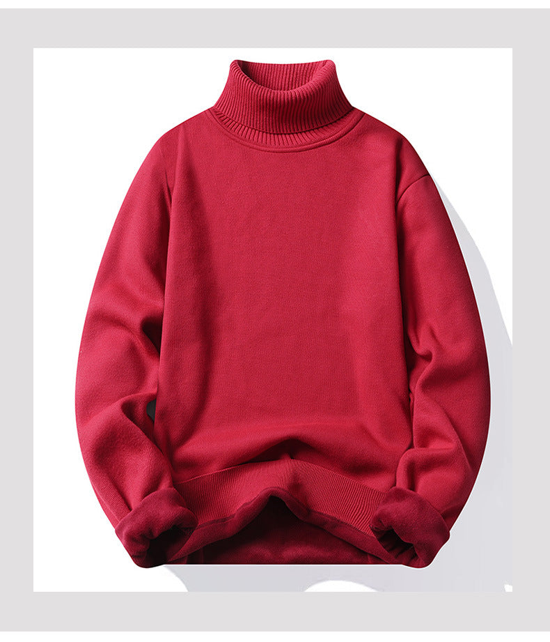 Warm Slim Fit Pullover for Autumn and Winter Casual Wear