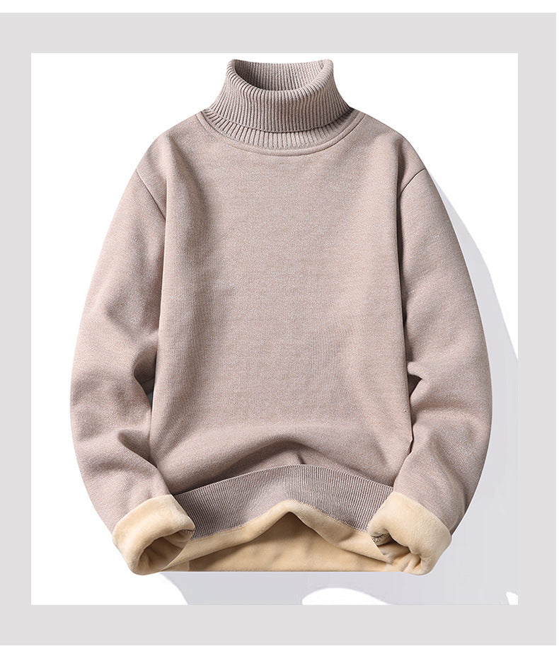Warm Slim Fit Pullover for Autumn and Winter Casual Wear