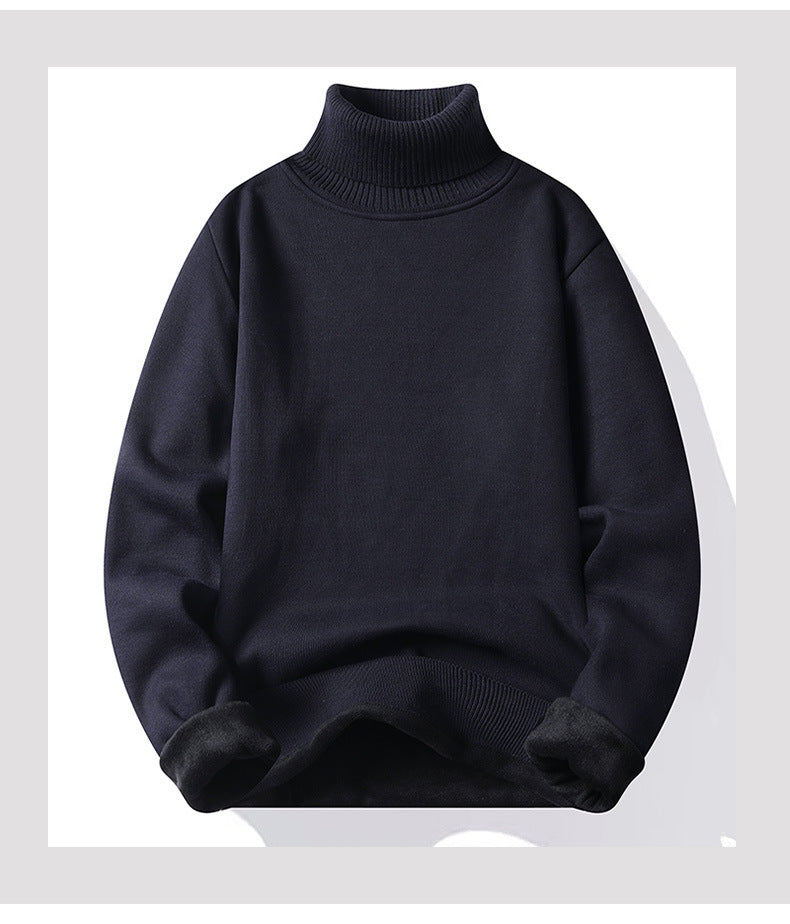 Warm Slim Fit Pullover for Autumn and Winter Casual Wear