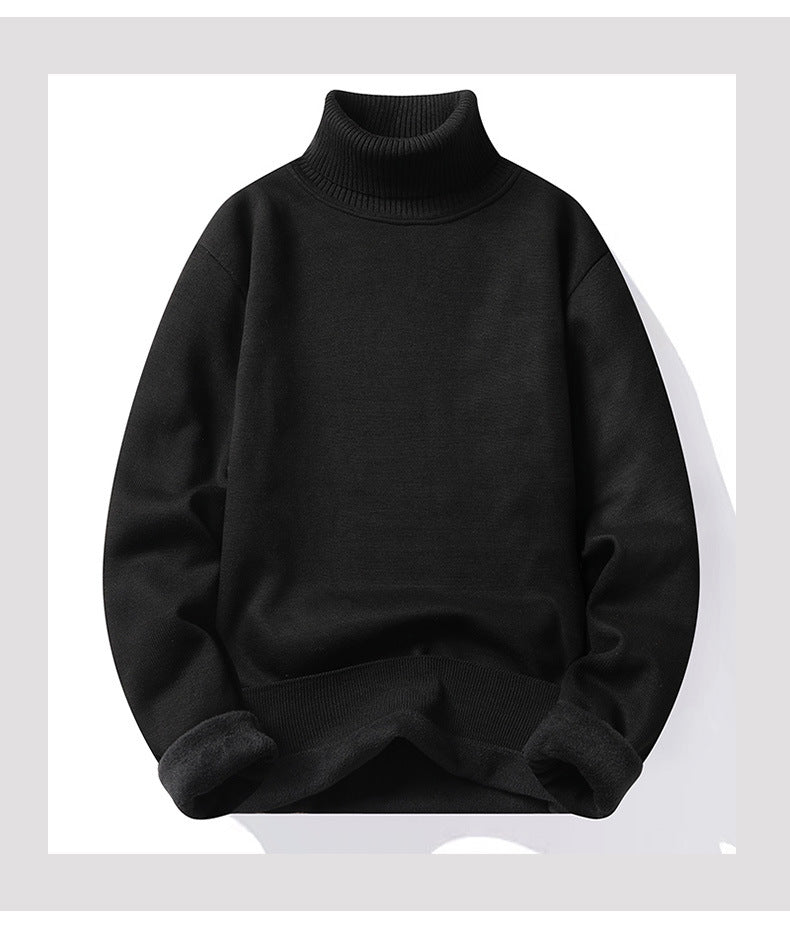Warm Slim Fit Pullover for Autumn and Winter Casual Wear