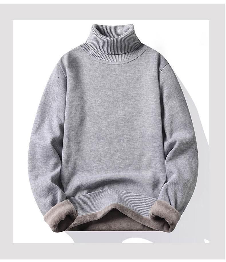 Warm Slim Fit Pullover for Autumn and Winter Casual Wear