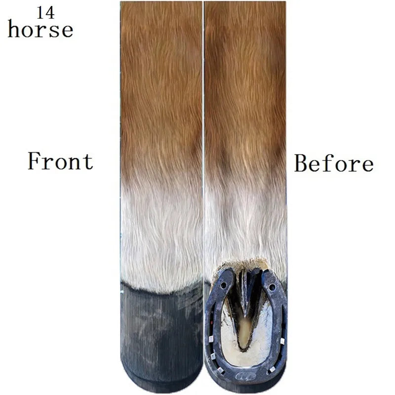 socks men and women party outdoor sports,Funny animal paw