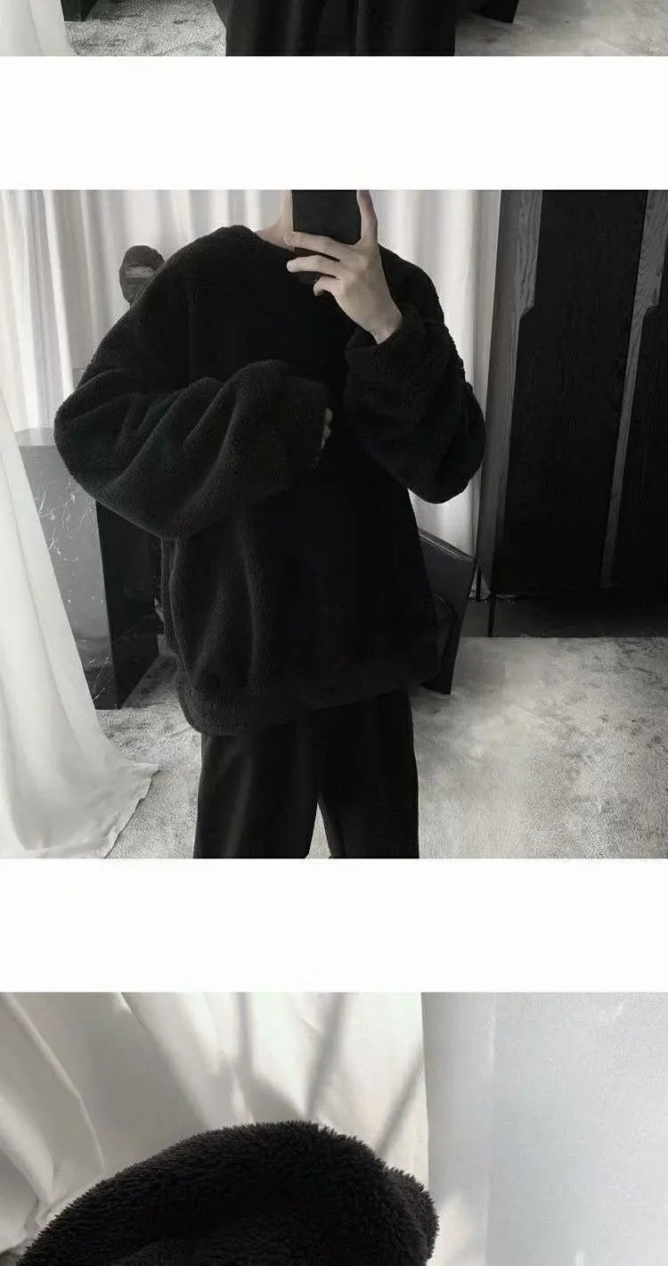 sweatshirt Korean Fashion Loose Hoodies unisex