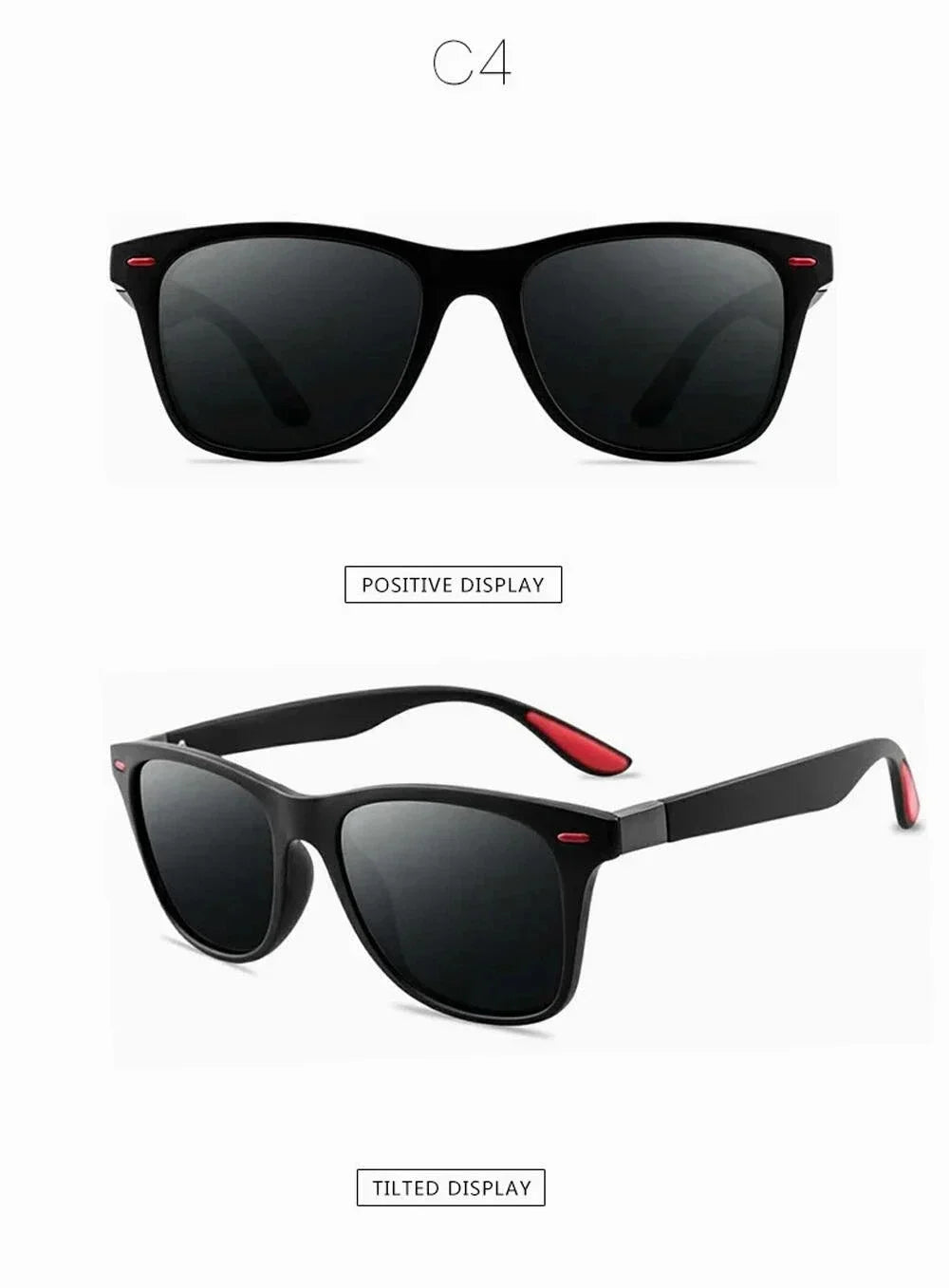 2025 Trendy Polarized Square Sunglasses for Men and Women - Retro Classic UV400 Protection Driving Glasses