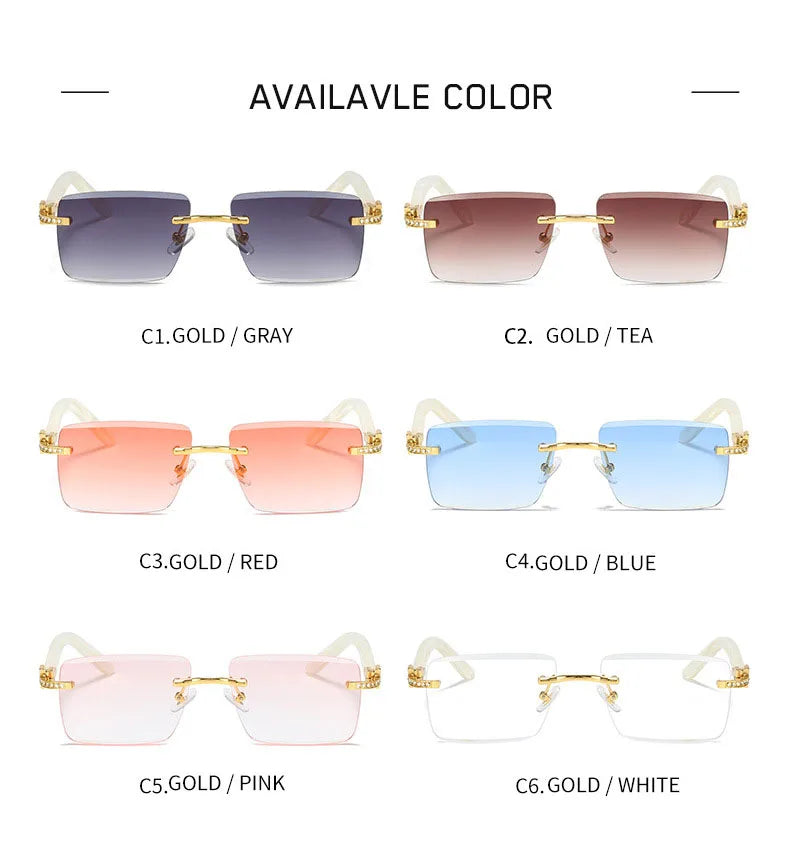 Sunglasses for women and men with a unique design featuring sparkling stones for a nice style