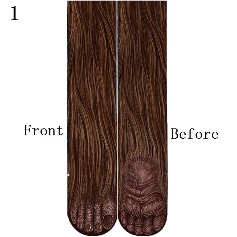 socks men and women party outdoor sports,Funny animal paw