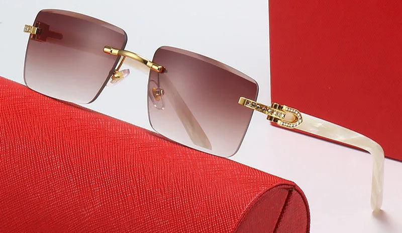 Sunglasses for women and men with a unique design featuring sparkling stones for a nice style