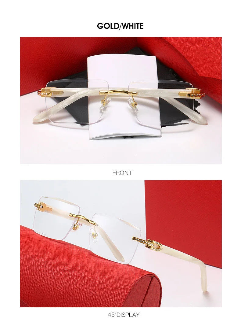 Sunglasses for women and men with a unique design featuring sparkling stones for a nice style