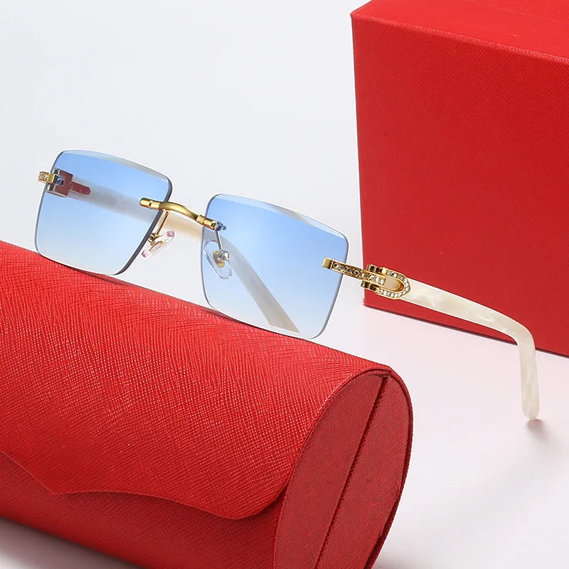 Sunglasses for women and men with a unique design featuring sparkling stones for a nice style