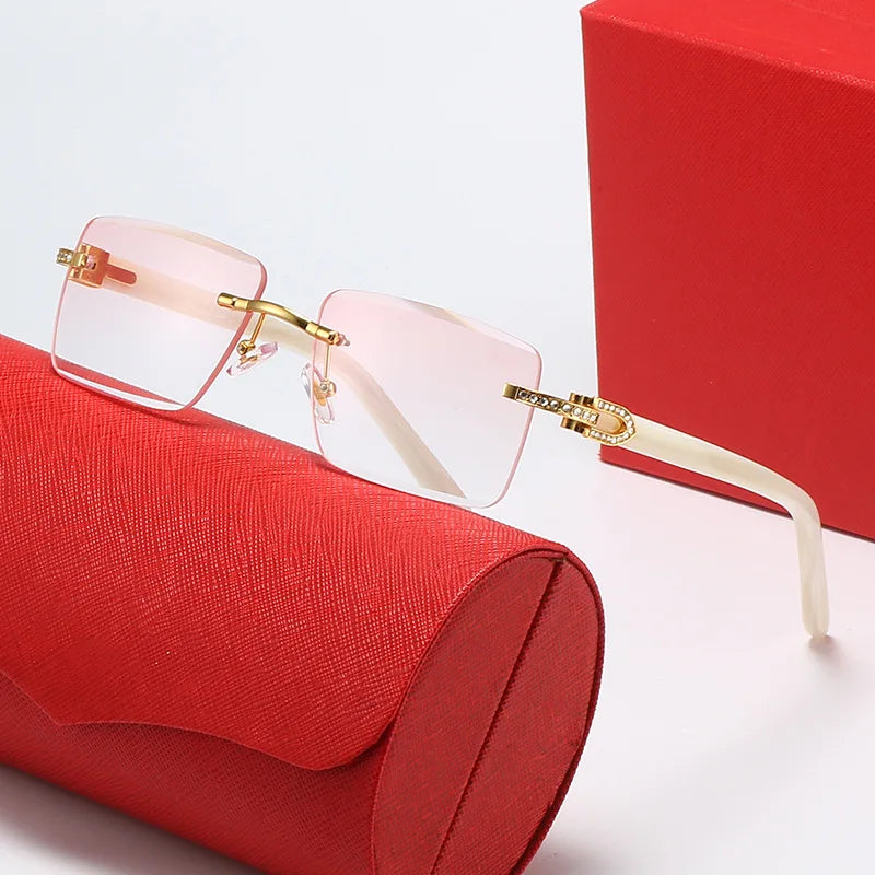 Sunglasses for women and men with a unique design featuring sparkling stones for a nice style