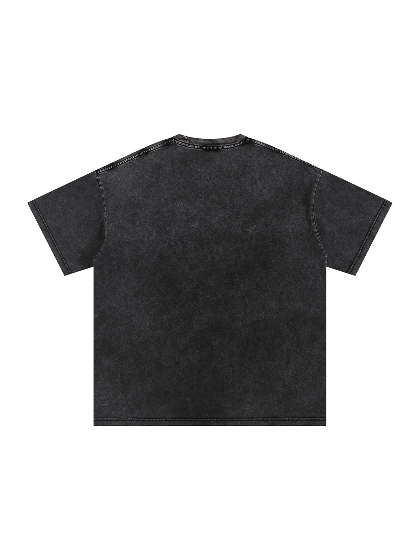 Acid Wash Oversize T-Shirt - 250 GSM (BACK)