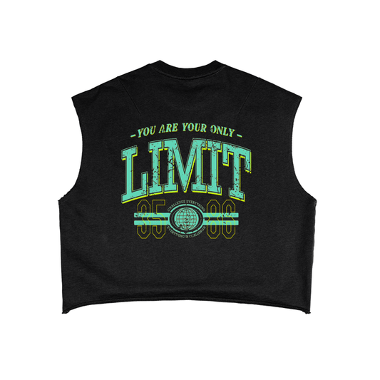 French Terry Boxy Tank Top (BACK)