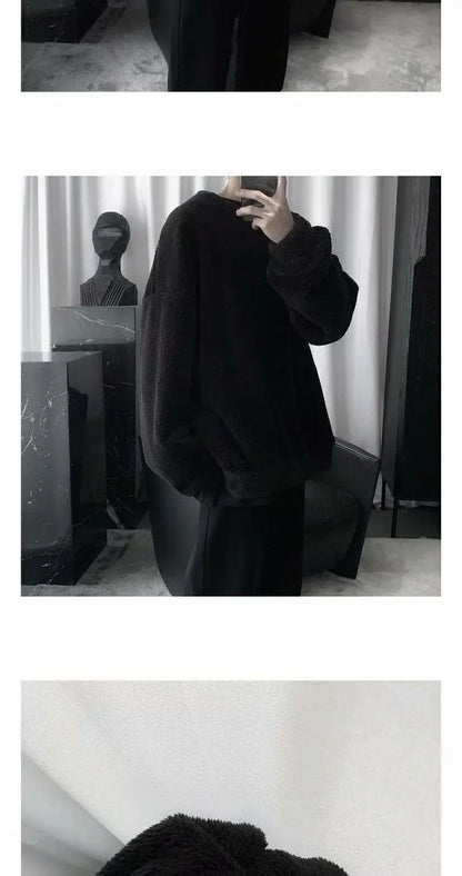 sweatshirt Korean Fashion Loose Hoodies unisex