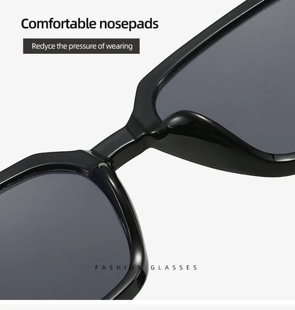 Trendy Retro Square Sunglasses for Men and Women - High-Quality