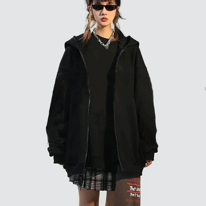 Oversized Fleece Hoodie - Casual Sweatshirt for Fall and Winter