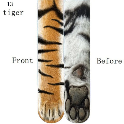 socks men and women party outdoor sports,Funny animal paw