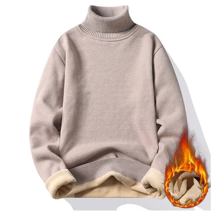 Warm Slim Fit Pullover for Autumn and Winter Casual Wear