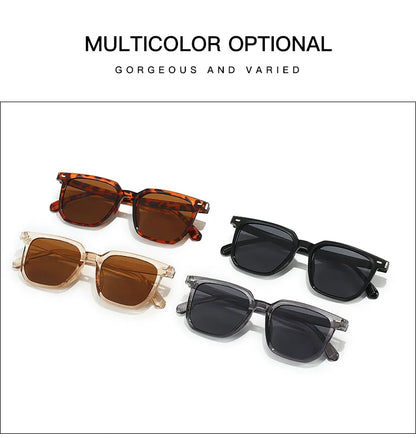 Trendy Retro Square Sunglasses for Men and Women - High-Quality
