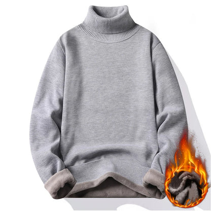 Warm Slim Fit Pullover for Autumn and Winter Casual Wear