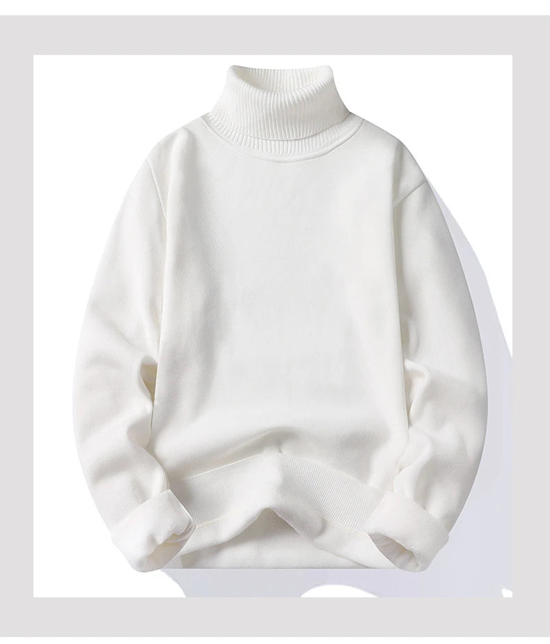 Warm Slim Fit Pullover for Autumn and Winter Casual Wear