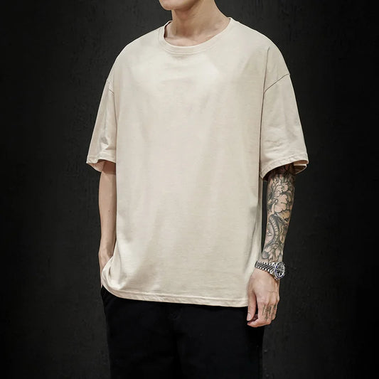 Men's Relaxed Fit Cotton Short Sleeve Tee
