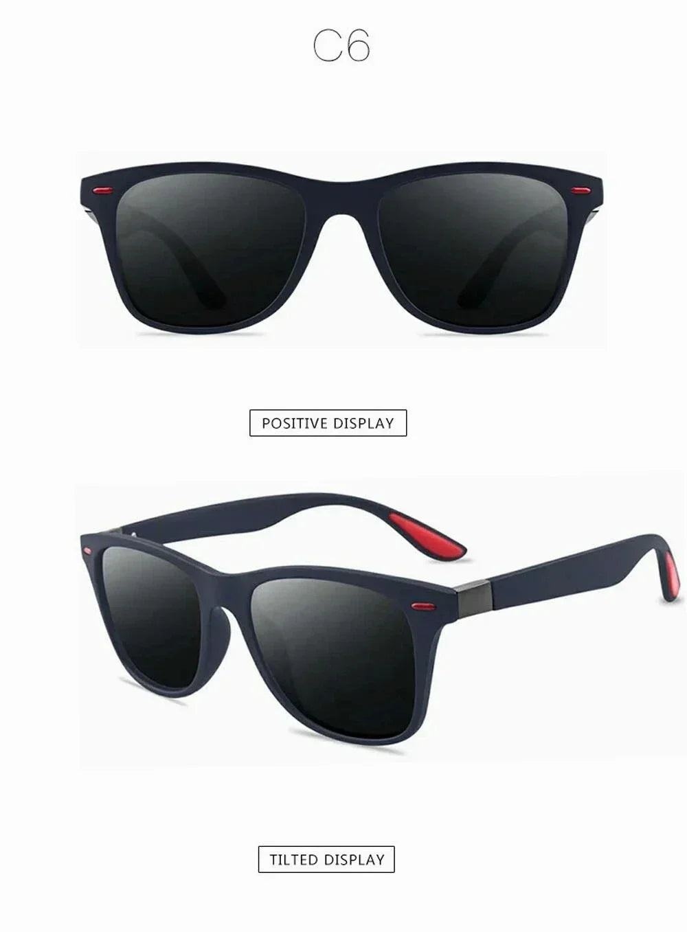 2025 Trendy Polarized Square Sunglasses for Men and Women - Retro Classic UV400 Protection Driving Glasses