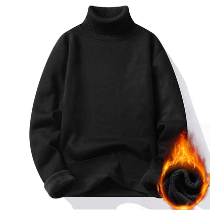 Warm Slim Fit Pullover for Autumn and Winter Casual Wear