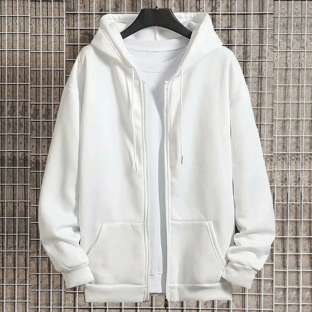 Oversized Fleece Hoodie - Casual Sweatshirt for Fall and Winter