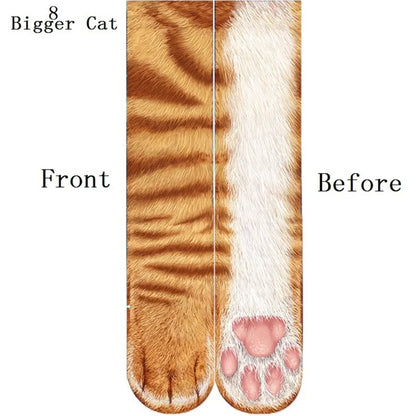 socks men and women party outdoor sports,Funny animal paw