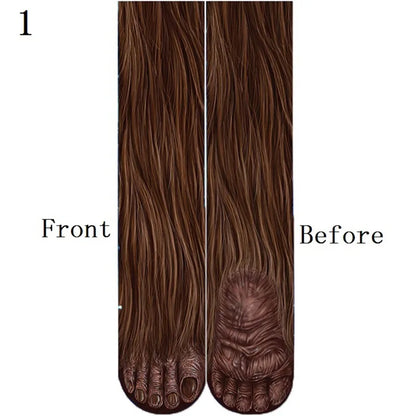 socks men and women party outdoor sports,Funny animal paw