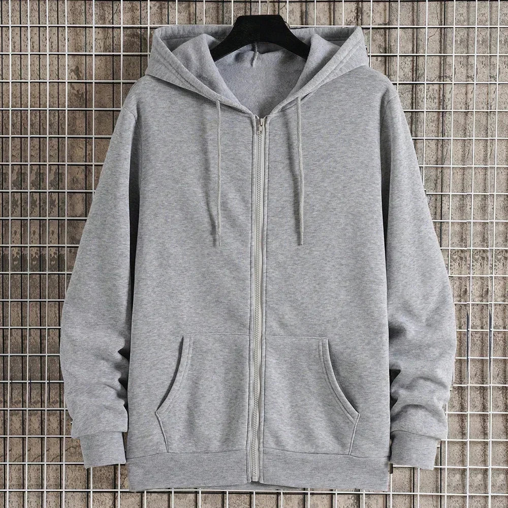 Oversized Fleece Hoodie - Casual Sweatshirt for Fall and Winter