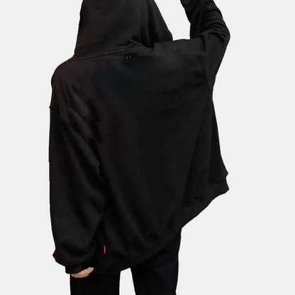 Oversized Fleece Hoodie - Casual Sweatshirt for Fall and Winter