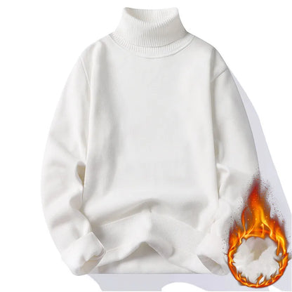 Warm Slim Fit Pullover for Autumn and Winter Casual Wear