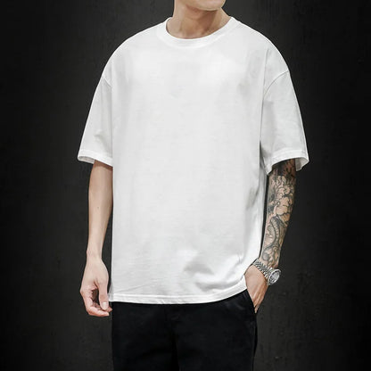 Men's Relaxed Fit Cotton Short Sleeve Tee