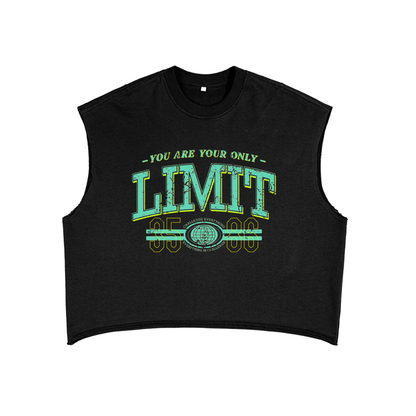 French Terry Boxy Tank Top (FRONT)
