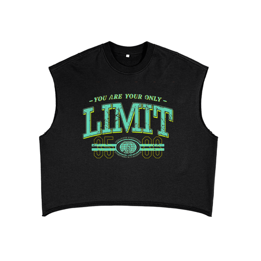 French Terry Boxy Tank Top (FRONT)