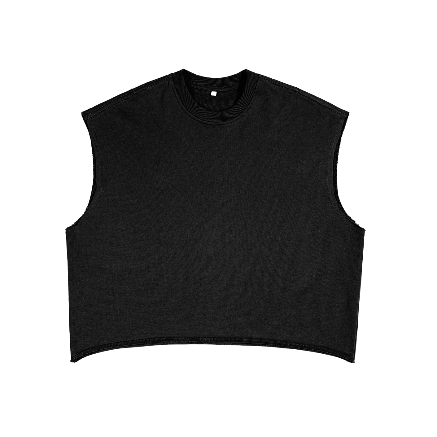 French Terry Boxy Tank Top (BACK)