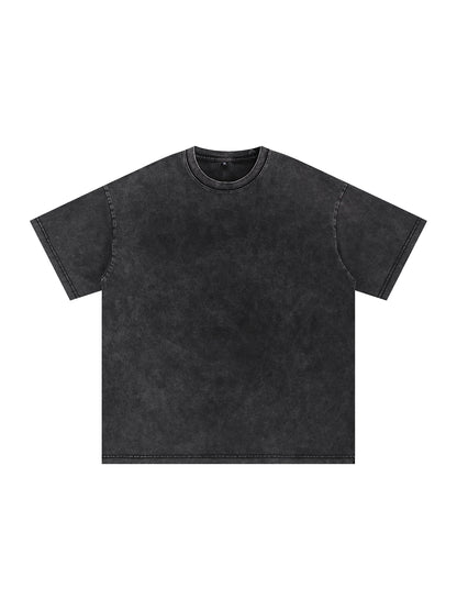 Acid Wash Oversize T-Shirt - 250 GSM (BACK)