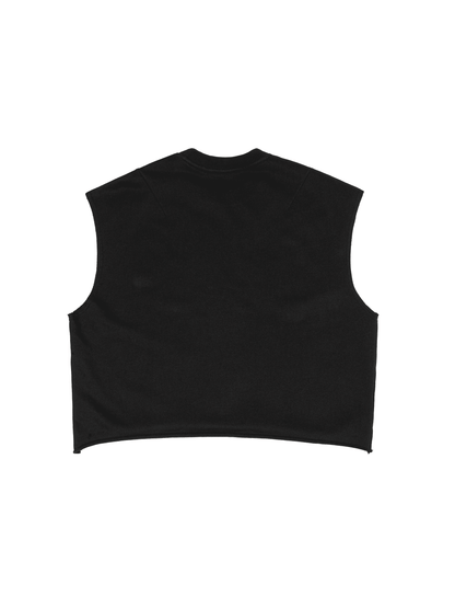 French Terry Boxy Tank Top (BACK)