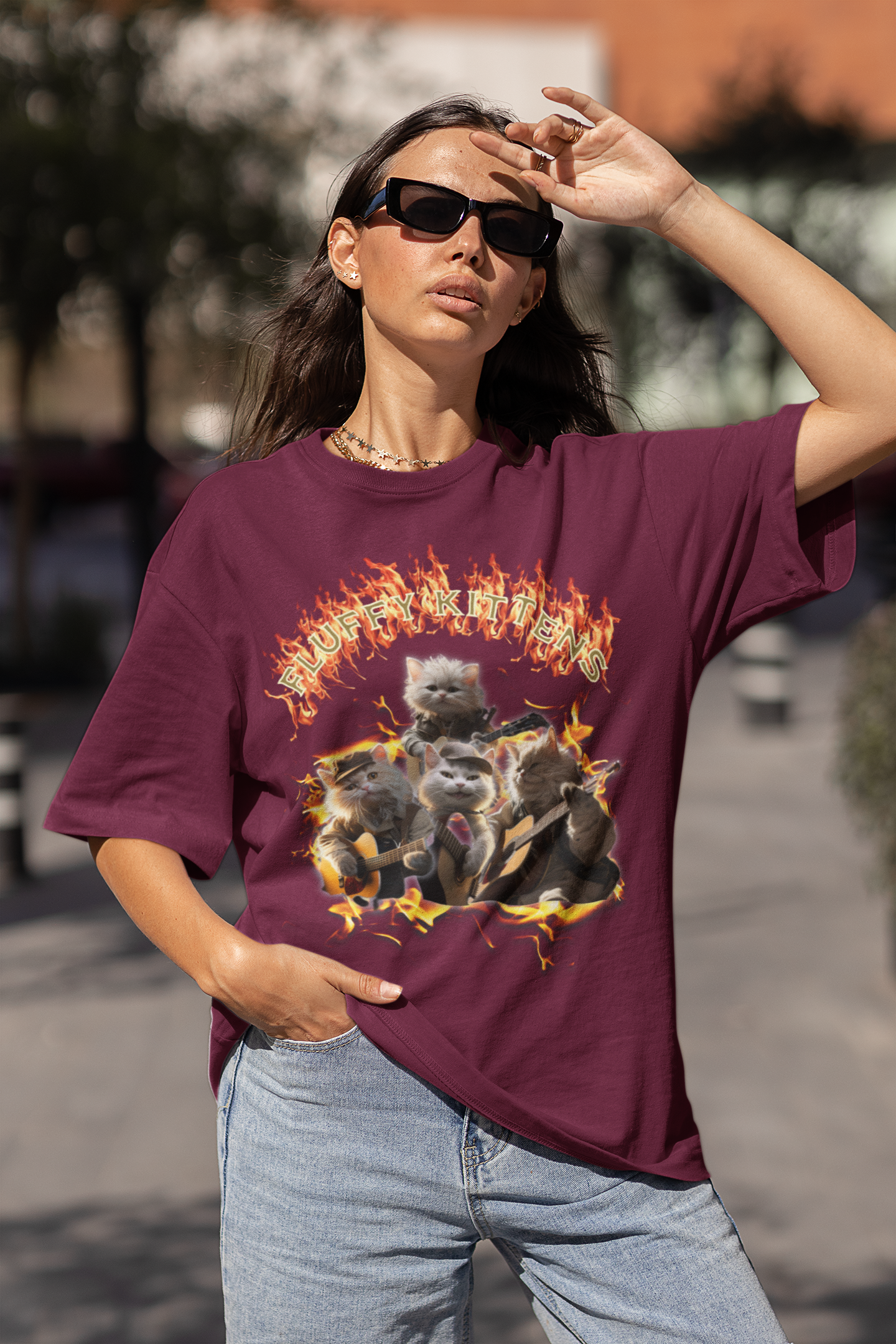 Vibrant Unisex Oversized T-Shirt