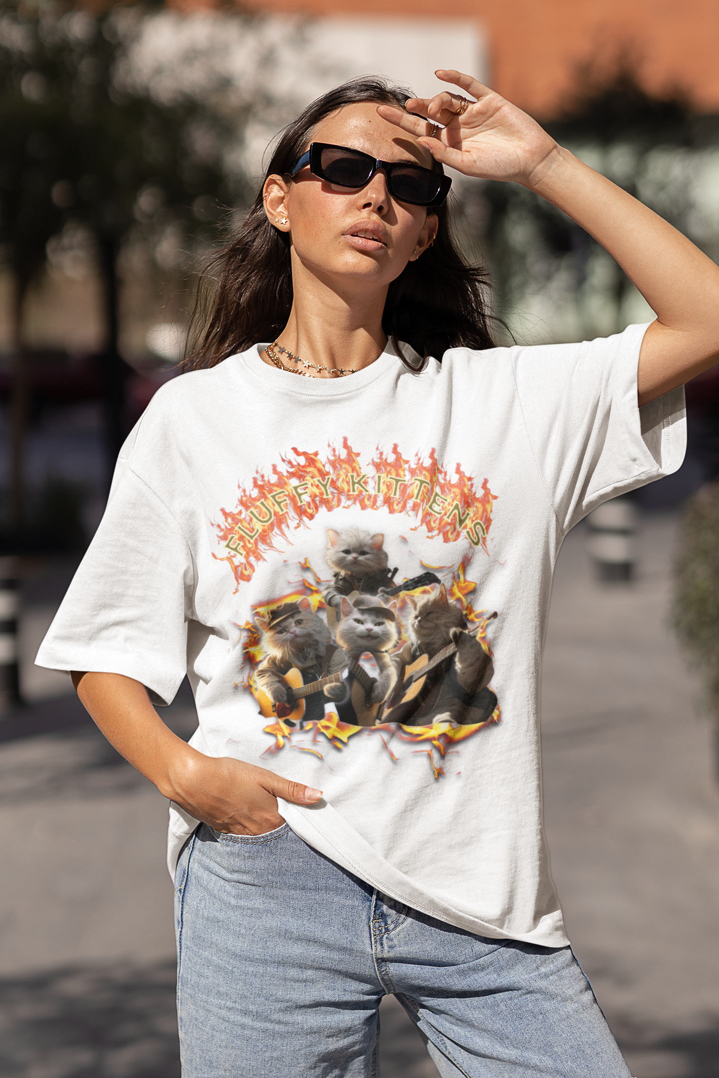 Vibrant Unisex Oversized T-Shirt